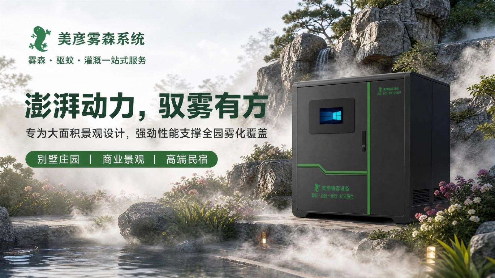 张家界雾森景观冷雾机
